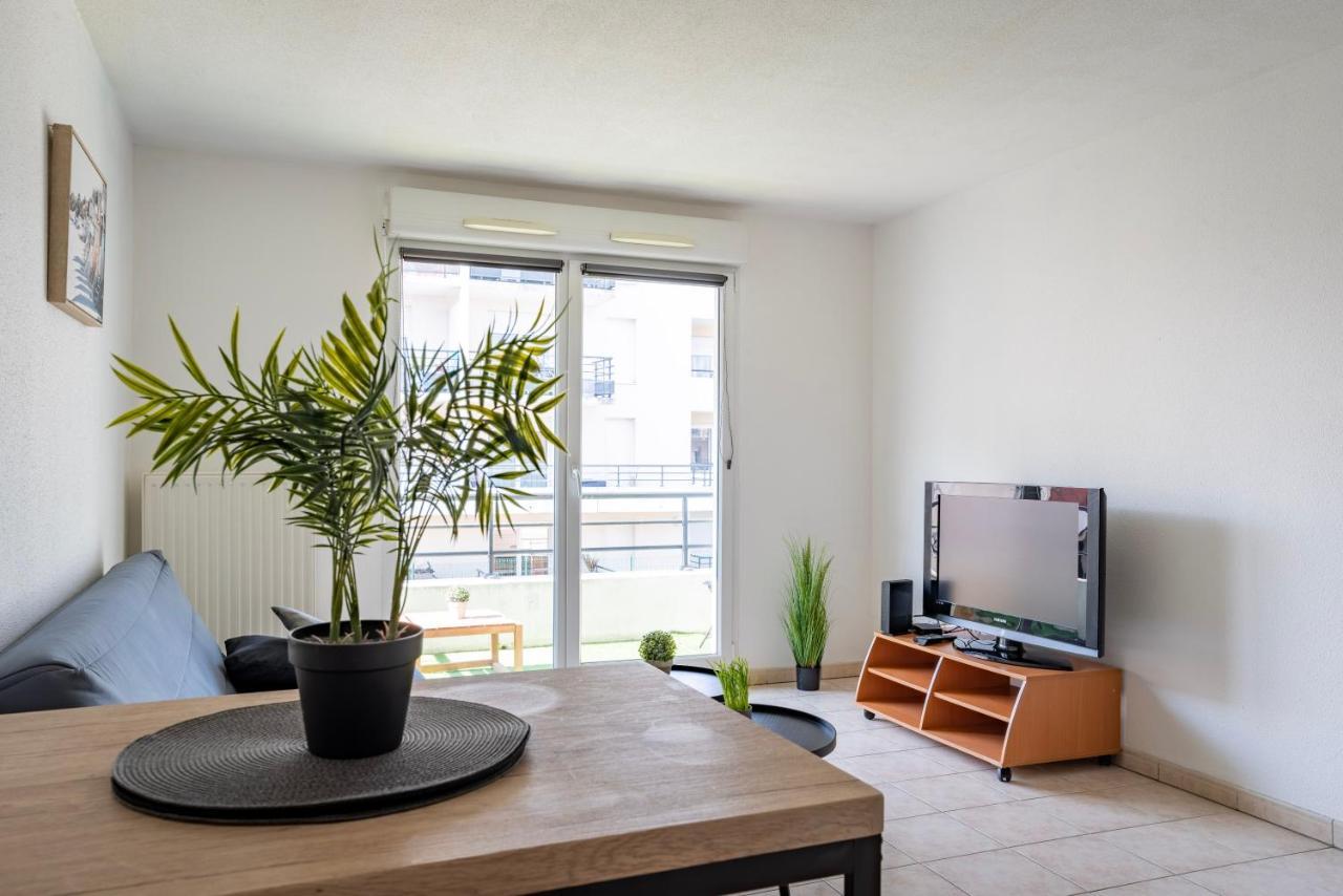 Apartament Le Zenith - Parking Prive & Wifi - 5 Min Zenith De Strasburg Zewnętrze zdjęcie
